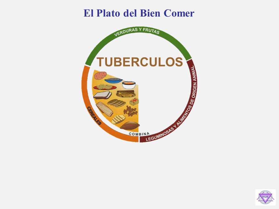 El Plato del Bien Comer TUBERCULOS