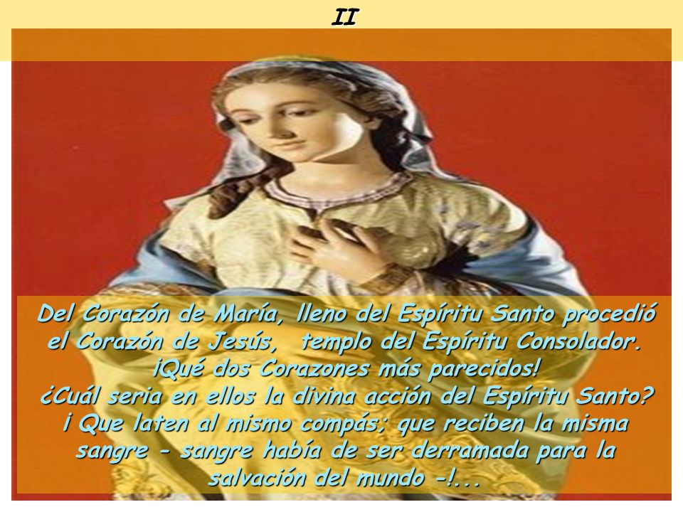 ¿Cuál seria en ellos la divina acción del Espíritu Santo