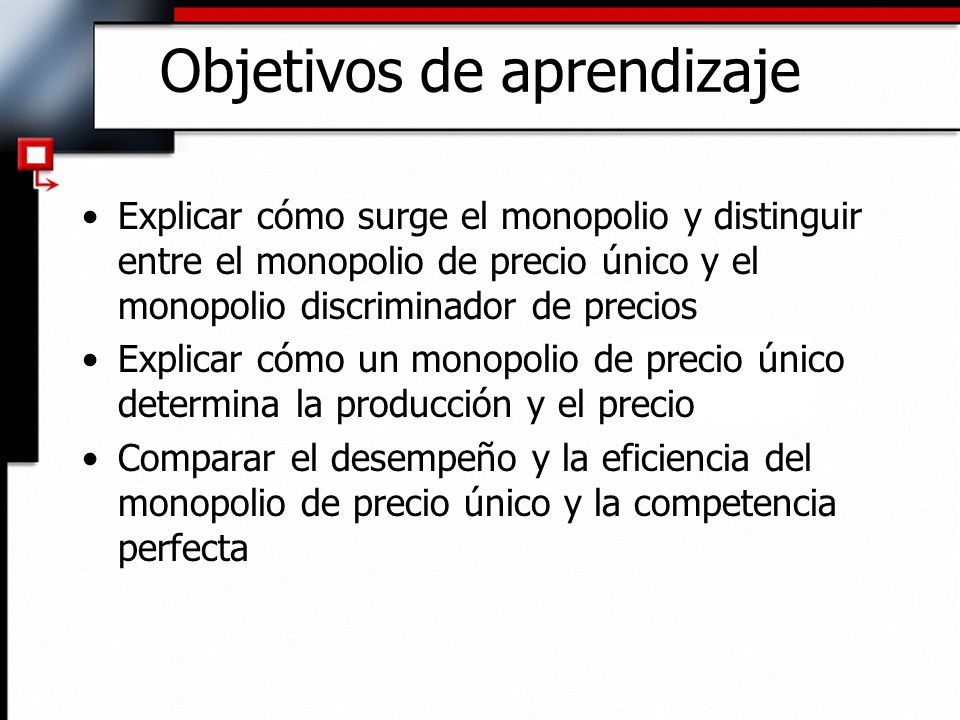 Objetivos de aprendizaje