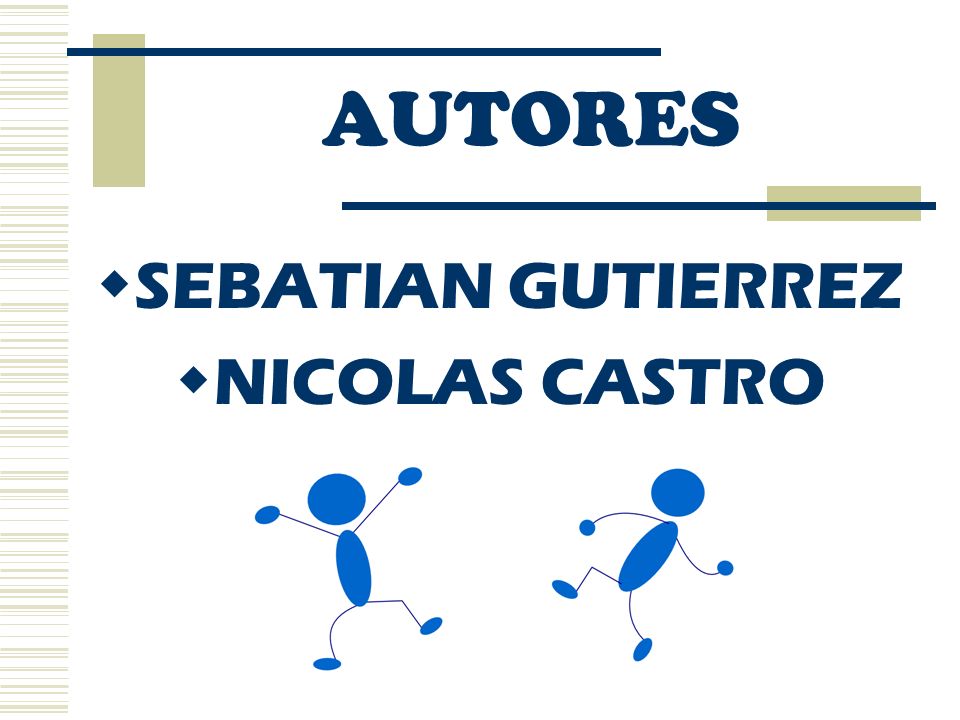 AUTORES SEBATIAN GUTIERREZ NICOLAS CASTRO