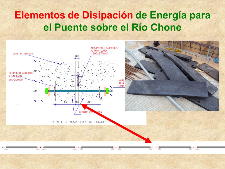 Elementos de Disipación de Energía para el Puente sobre el Río Chone