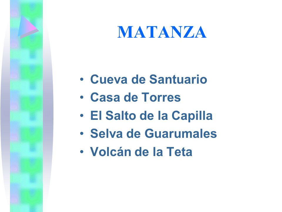 MATANZA Cueva de Santuario Casa de Torres El Salto de la Capilla