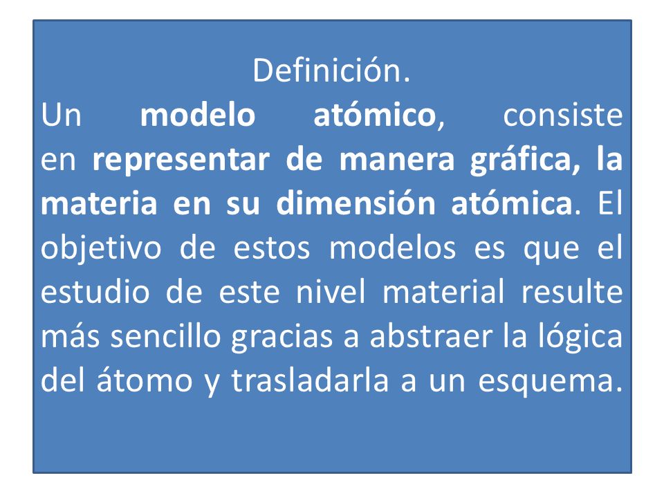 Modelos Atómicos. - ppt descargar