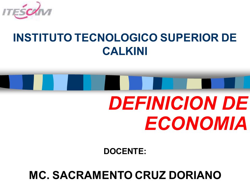 INSTITUTO TECNOLOGICO SUPERIOR DE CALKINI MC. SACRAMENTO CRUZ DORIANO