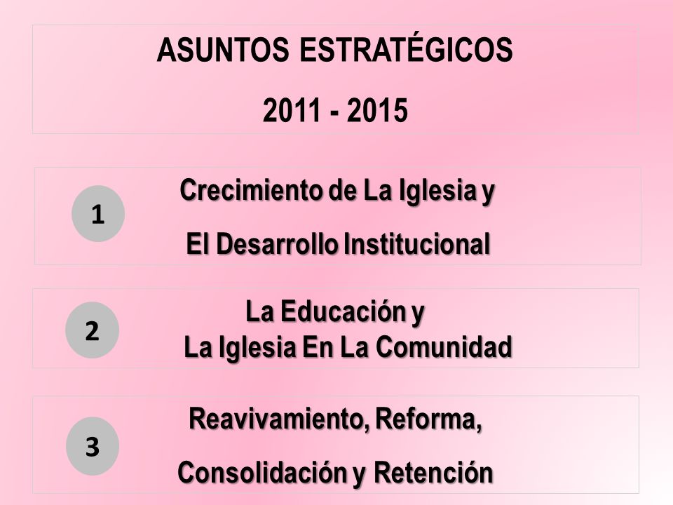 ASUNTOS ESTRATÉGICOS