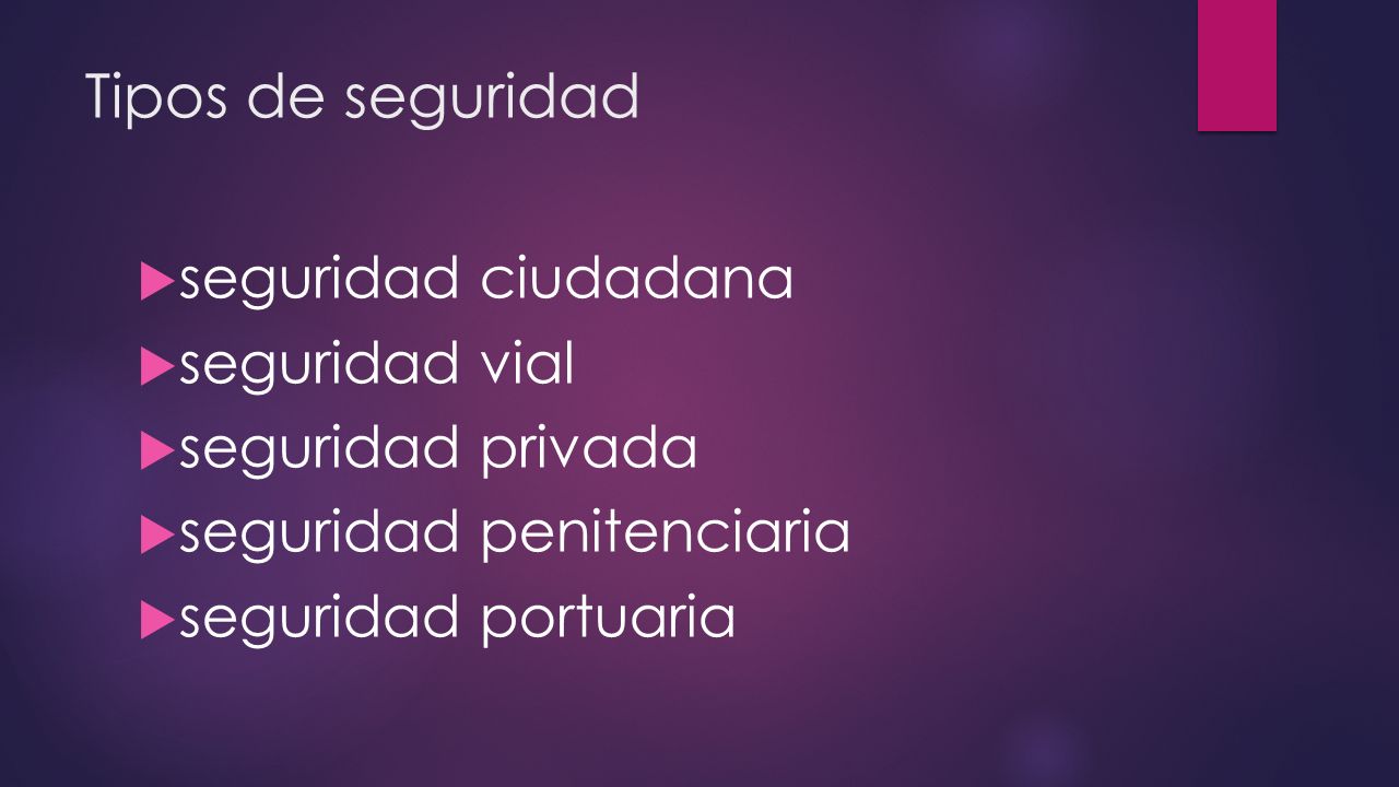 Tipos de seguridad seguridad ciudadana seguridad vial