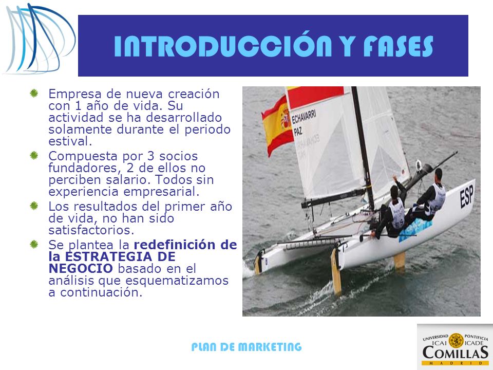 INTRODUCCIÓN Y FASES Empresa de nueva creación con 1 año de vida. Su actividad se ha desarrollado solamente durante el periodo estival.
