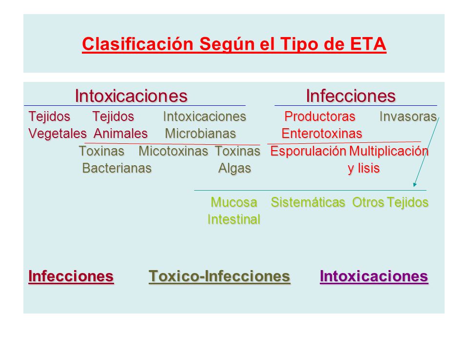 Clasificación Según el Tipo de ETA