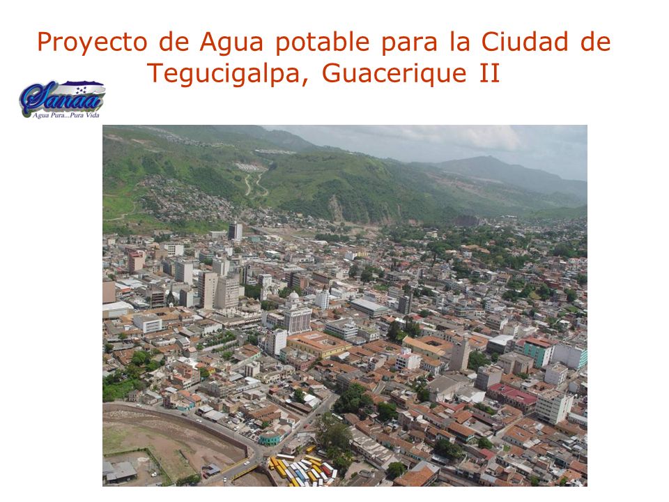 Proyecto de Agua potable para la Ciudad de Tegucigalpa, Guacerique II
