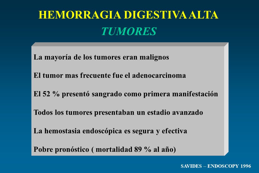 HEMORRAGIA DIGESTIVA ALTA