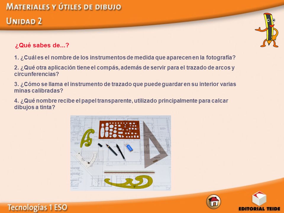 ¿Qué sabes de ¿Cuál es el nombre de los instrumentos de medida que aparecen en la fotografía