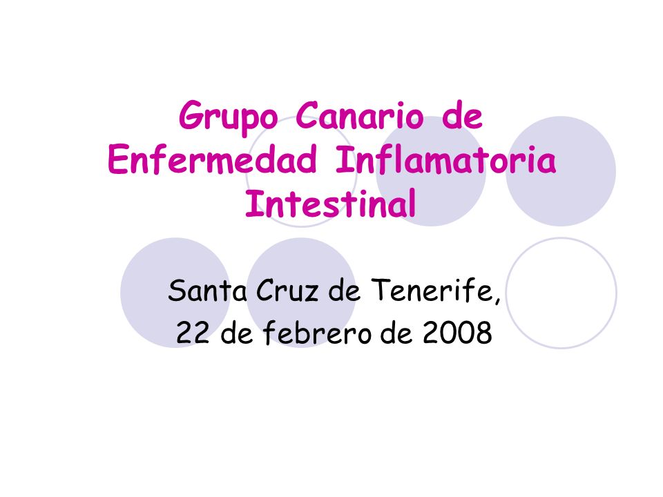 Grupo Canario de Enfermedad Inflamatoria Intestinal