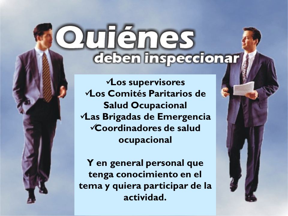 Los Comités Paritarios de Salud Ocupacional Las Brigadas de Emergencia