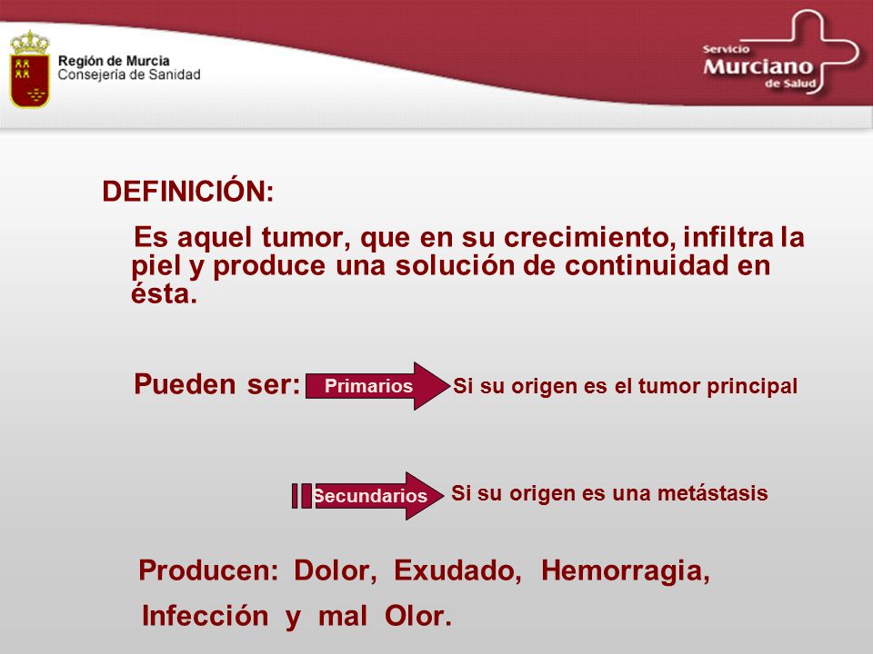 Pueden ser: Si su origen es el tumor principal