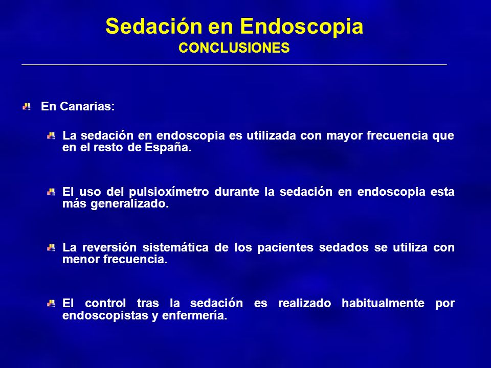 Sedación en Endoscopia