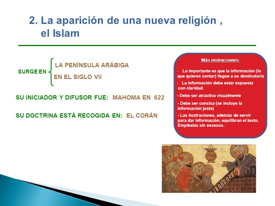 2. La aparición de una nueva religión , el Islam