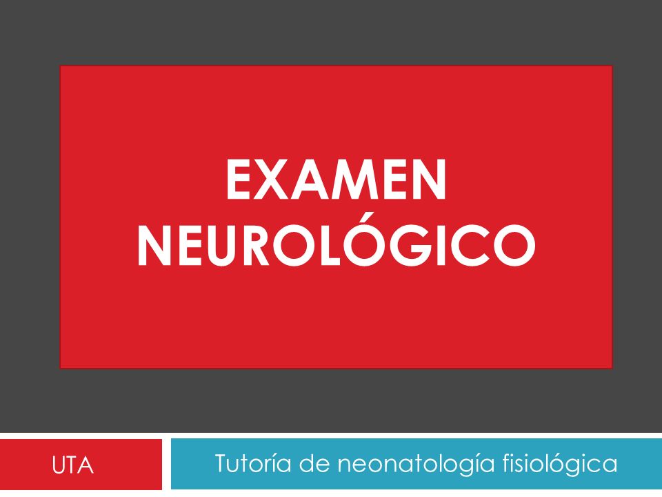 Tutoría de neonatología fisiológica