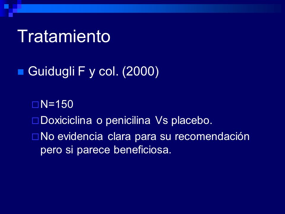 Tratamiento Guidugli F y col. (2000) N=150