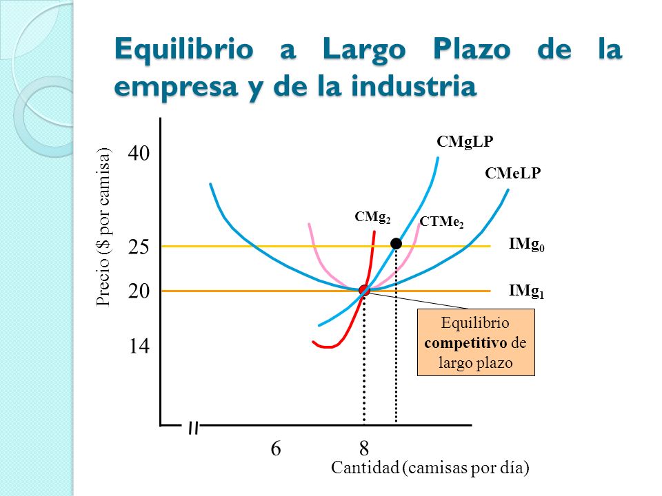 Equilibrio a Largo Plazo de la empresa y de la industria