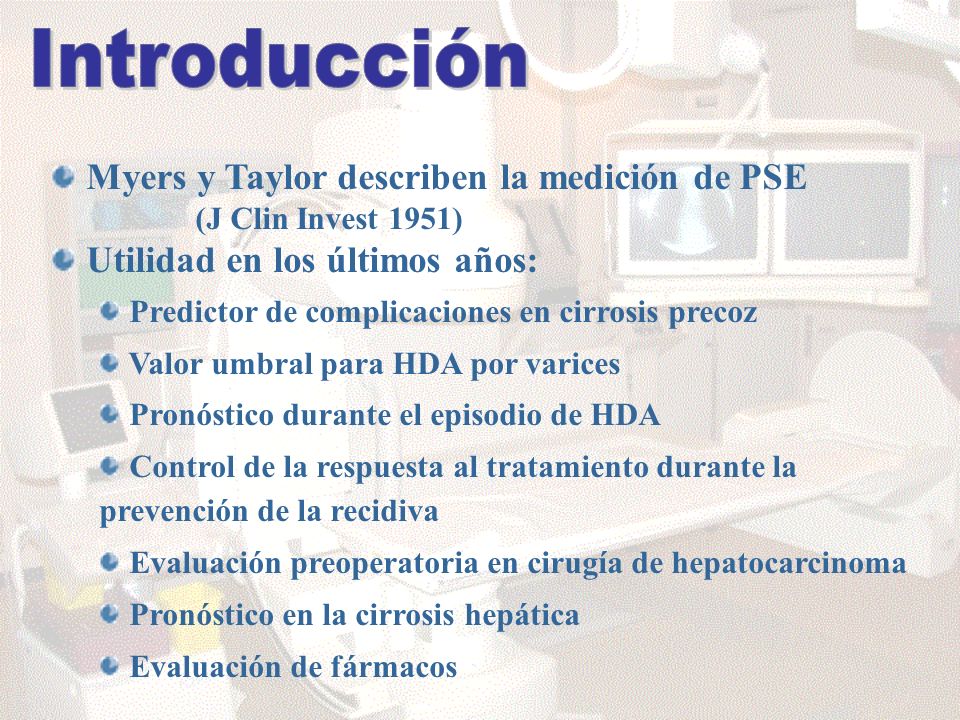 Introducción Myers y Taylor describen la medición de PSE