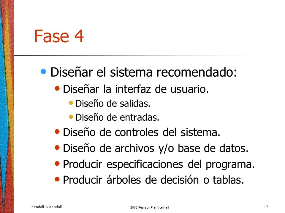 Fase 4 Diseñar el sistema recomendado: Diseñar la interfaz de usuario.