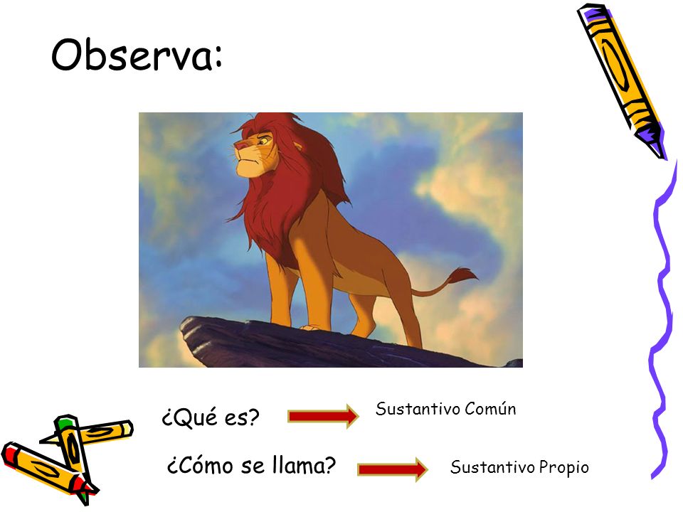 Observa: Sustantivo Común ¿Qué es ¿Cómo se llama Sustantivo Propio