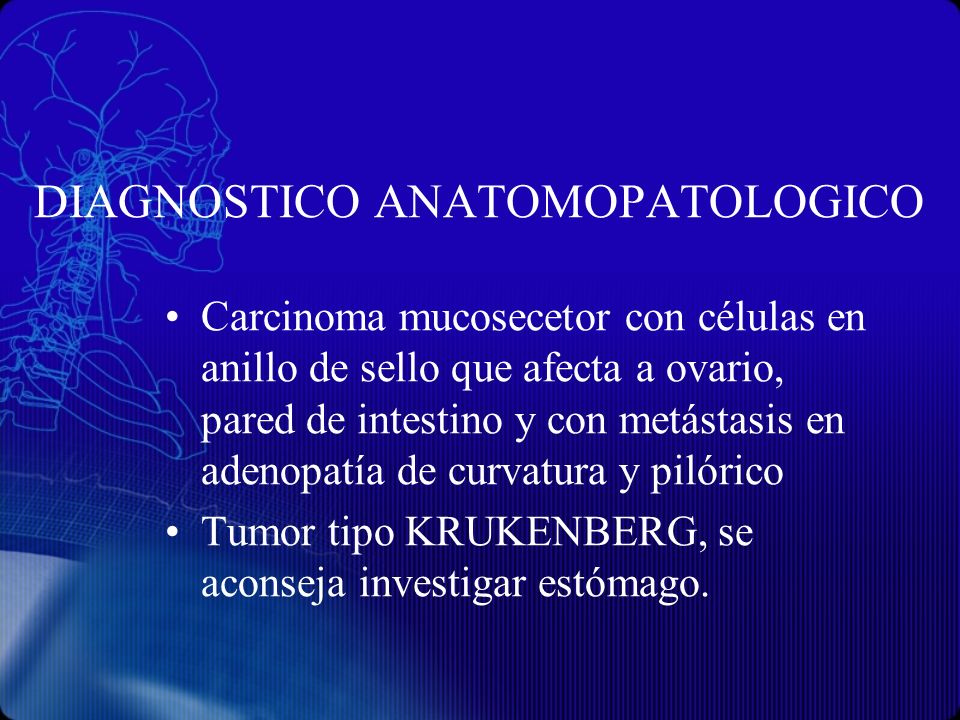 DIAGNOSTICO ANATOMOPATOLOGICO