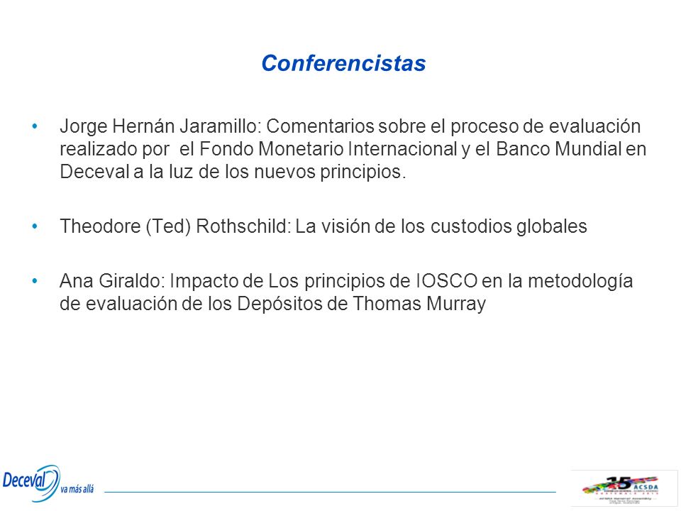 Conferencistas
