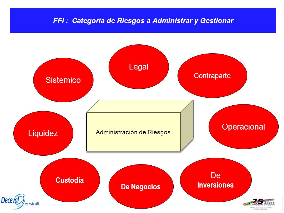 FFI : Categoría de Riesgos a Administrar y Gestionar