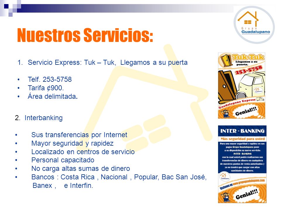 Nuestros Servicios: Servicio Express: Tuk – Tuk, Llegamos a su puerta