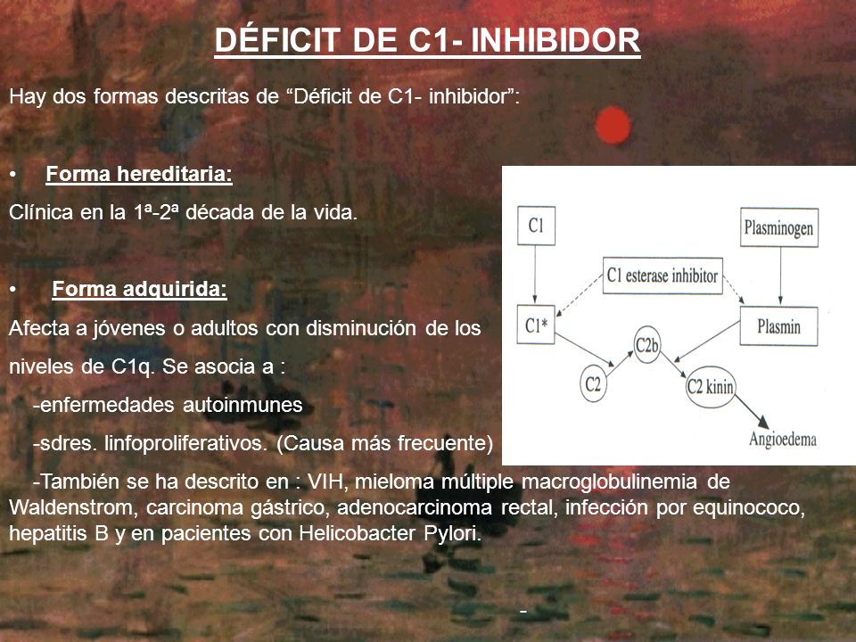 DÉFICIT DE C1- INHIBIDOR