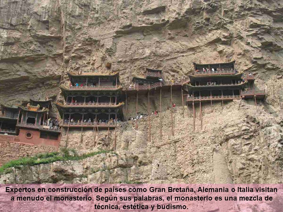 Expertos en construcción de países como Gran Bretaña, Alemania o Italia visitan a menudo el monasterio.