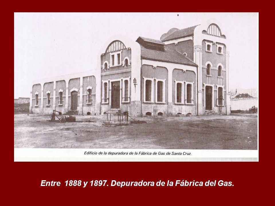 Entre 1888 y Depuradora de la Fábrica del Gas.