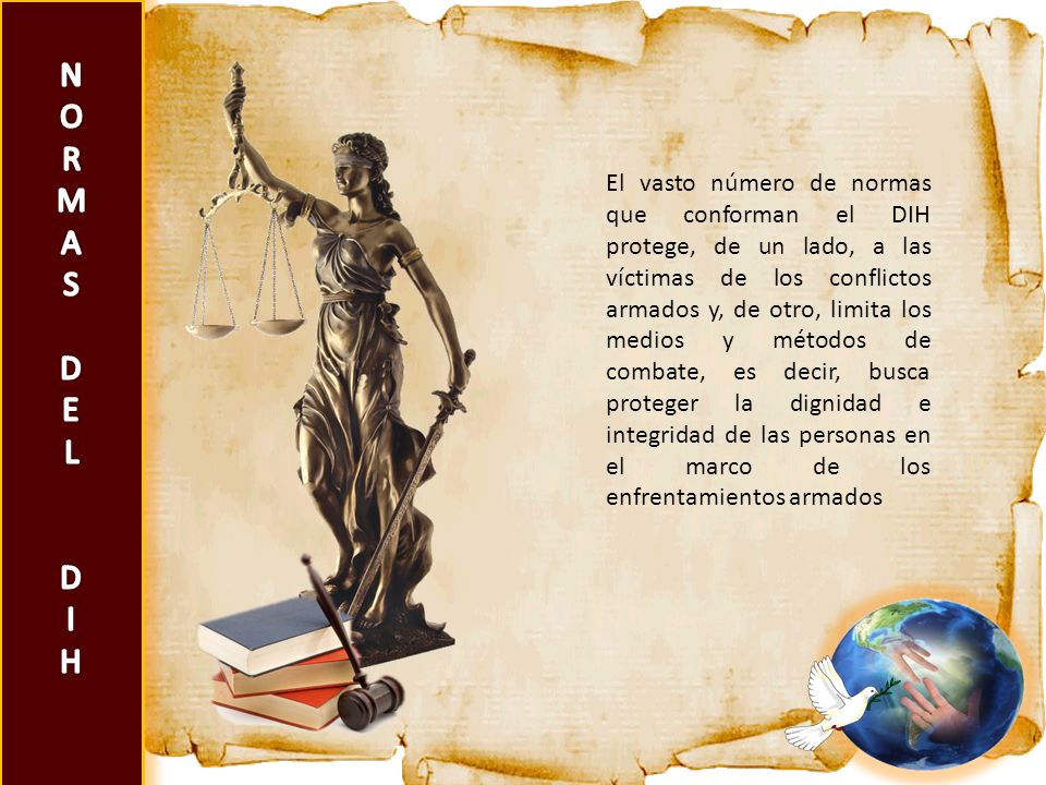 N O. R. M. A. S. D. E. L. I. H.