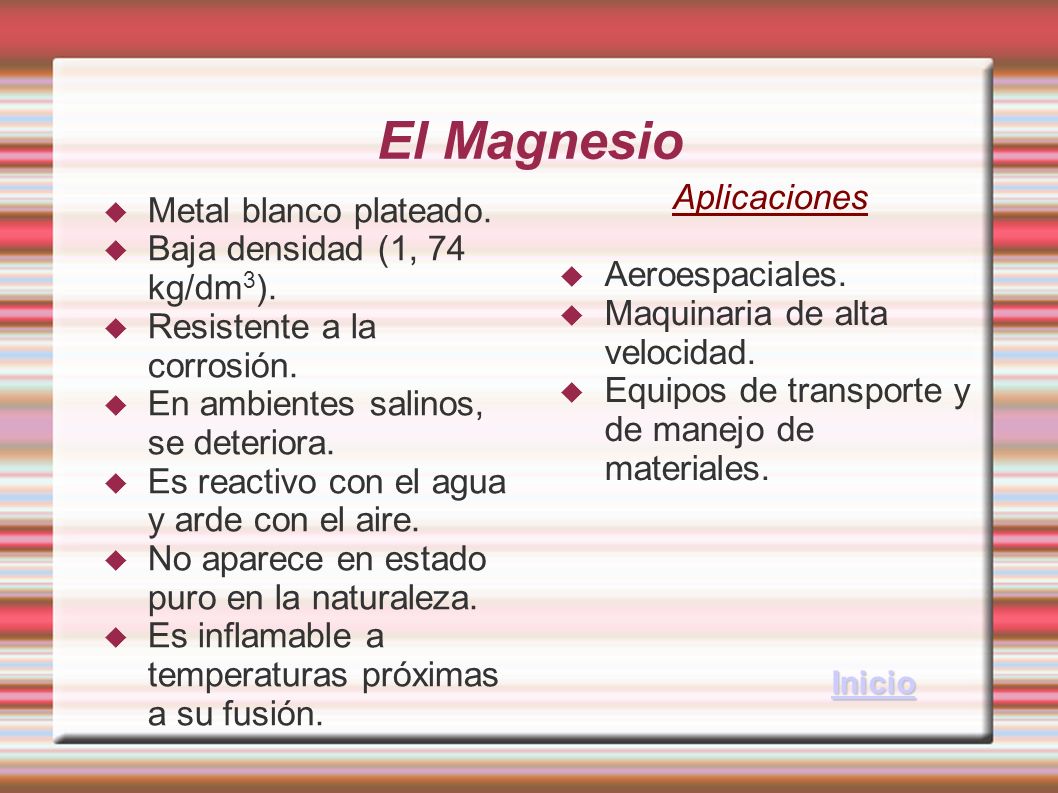El Titanio (metal ligero) El Magnesio (metal ultraligero) descargar