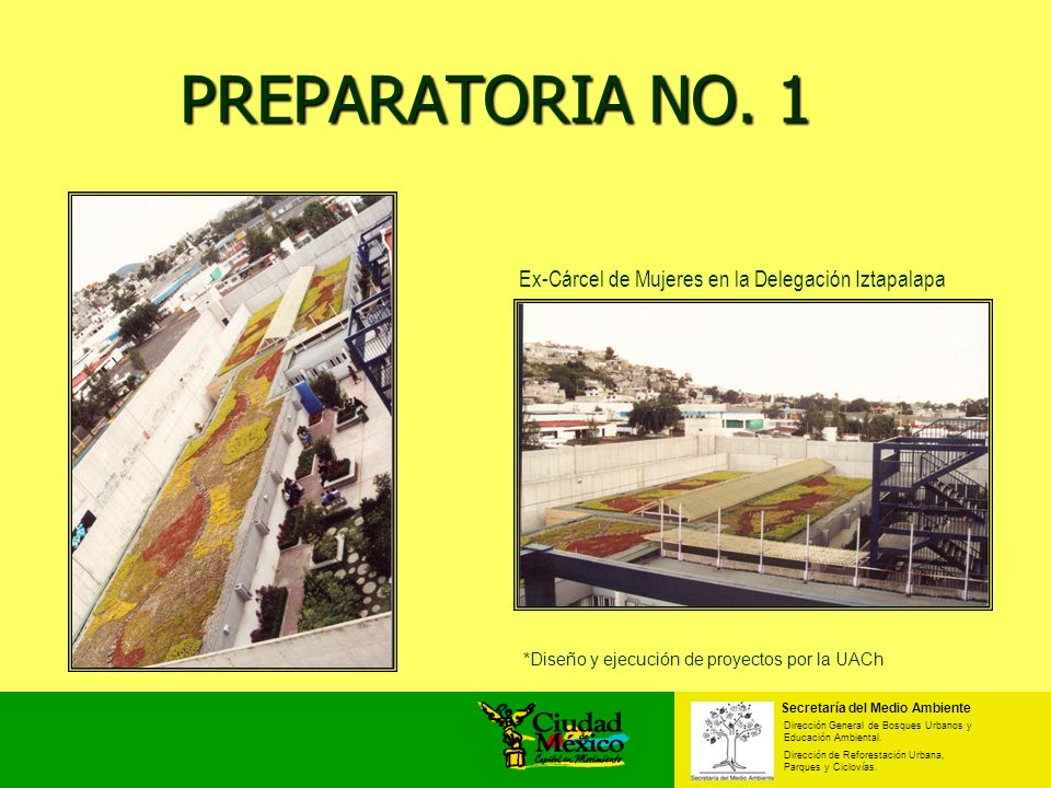 PREPARATORIA NO. 1 Ex-Cárcel de Mujeres en la Delegación Iztapalapa