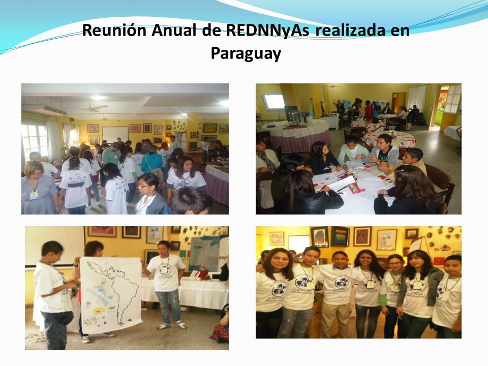 Reunión Anual de REDNNyAs realizada en Paraguay