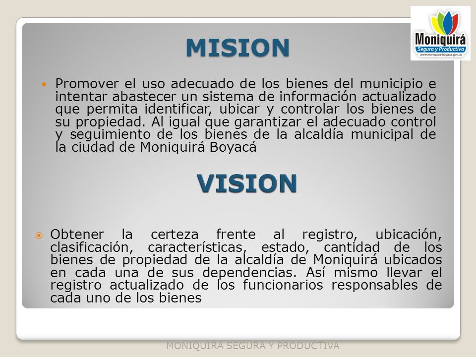 MONIQUIRÁ SEGURA Y PRODUCTIVA