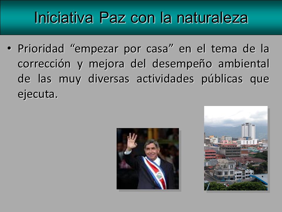 Iniciativa Paz con la naturaleza