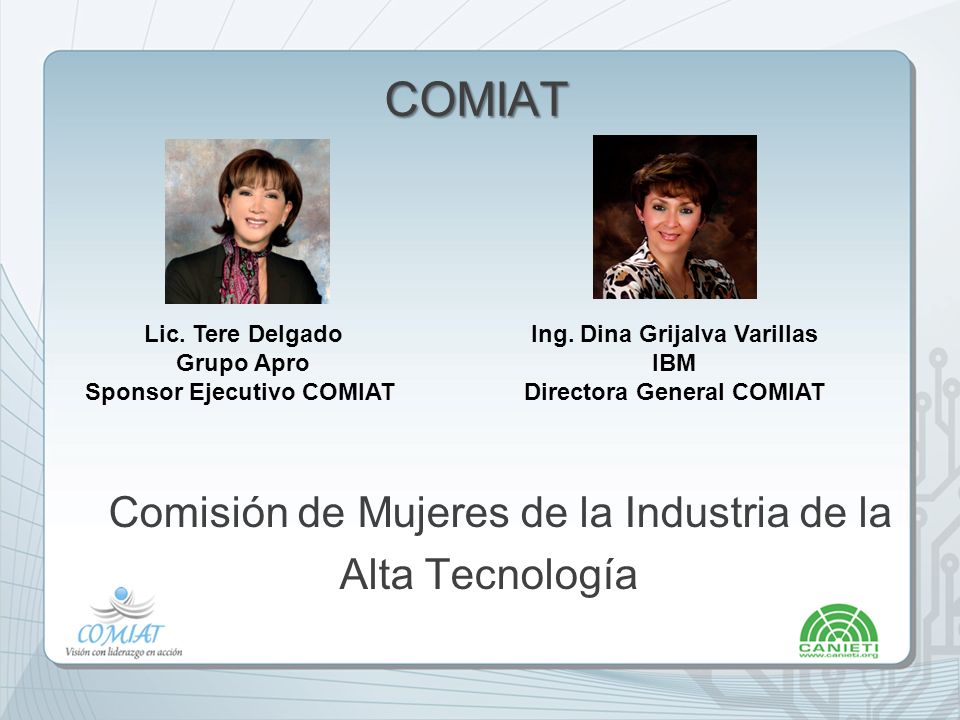 COMIAT Comisión de Mujeres de la Industria de la Alta Tecnología