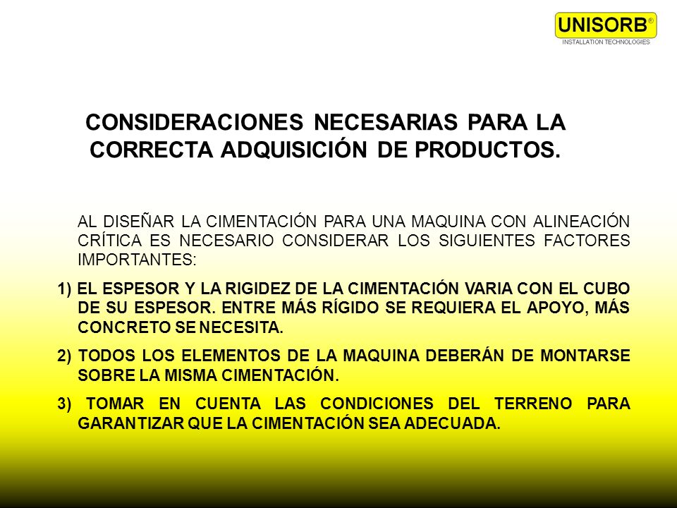 CONSIDERACIONES NECESARIAS PARA LA CORRECTA ADQUISICIÓN DE PRODUCTOS.