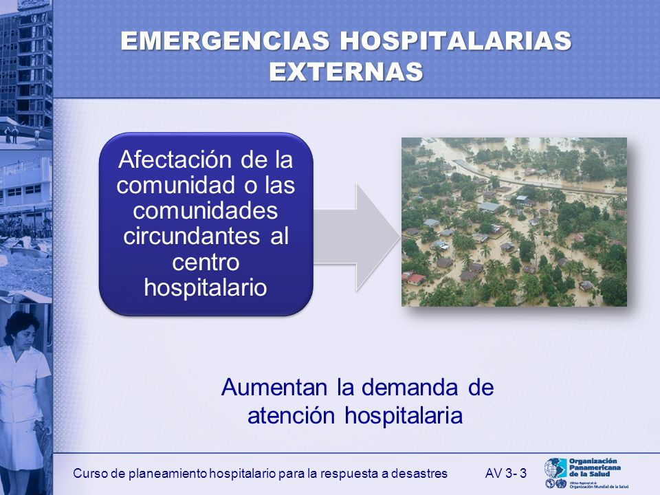 EMERGENCIAS HOSPITALARIAS EXTERNAS