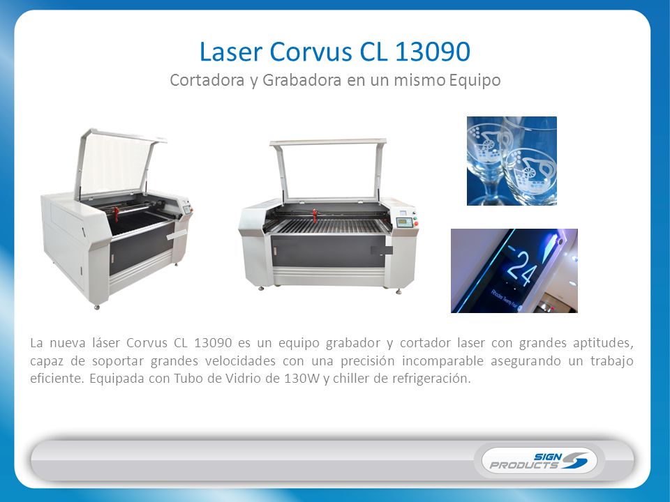 Laser Corvus CL Cortadora y Grabadora en un mismo Equipo