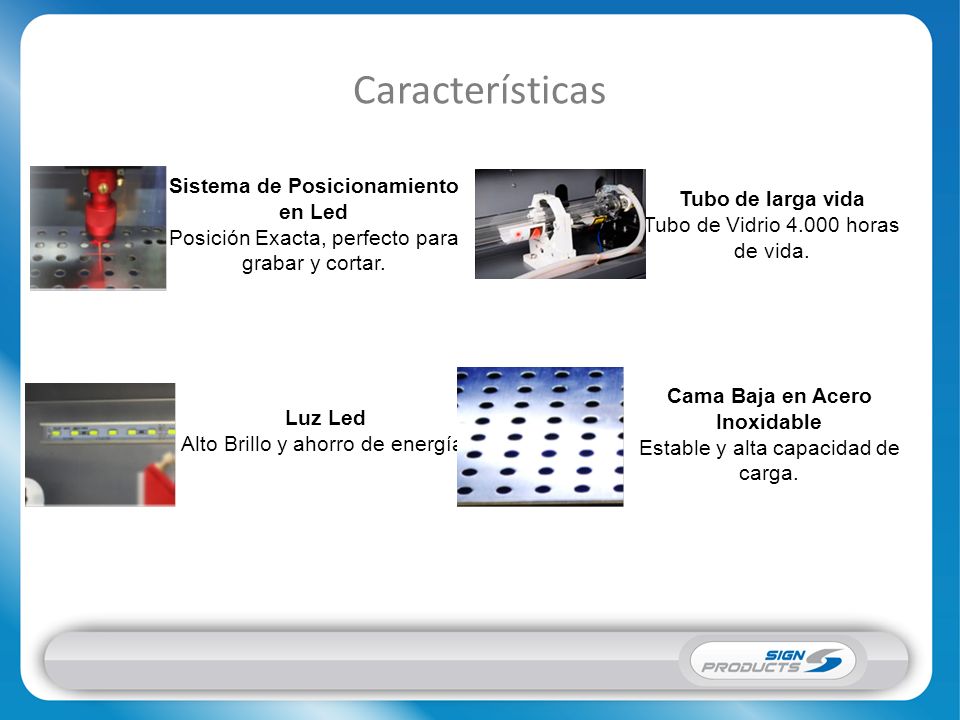 Sistema de Posicionamiento en Led Cama Baja en Acero Inoxidable
