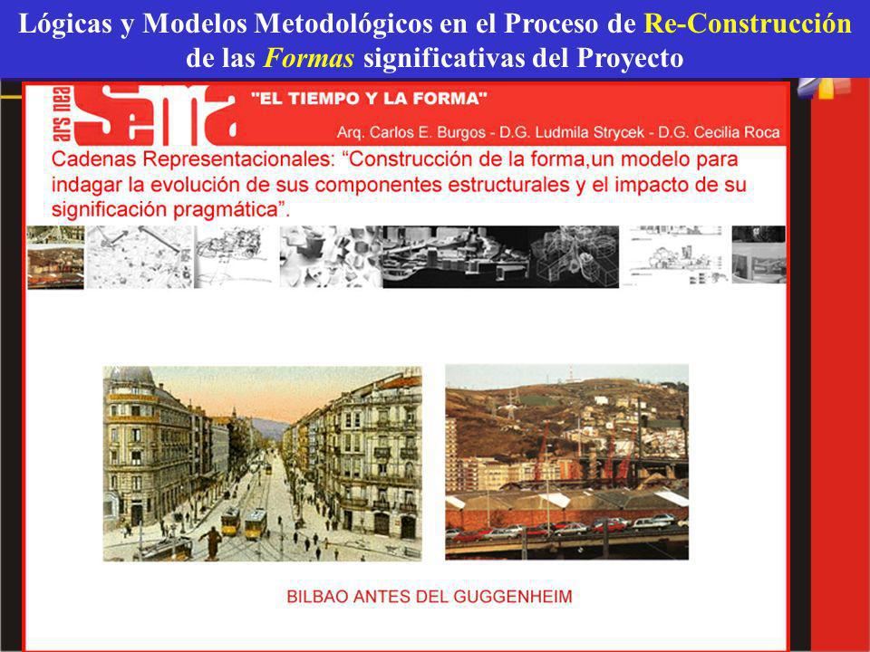 Lógicas y Modelos Metodológicos en el Proceso de Re-Construcción de las Formas significativas del Proyecto