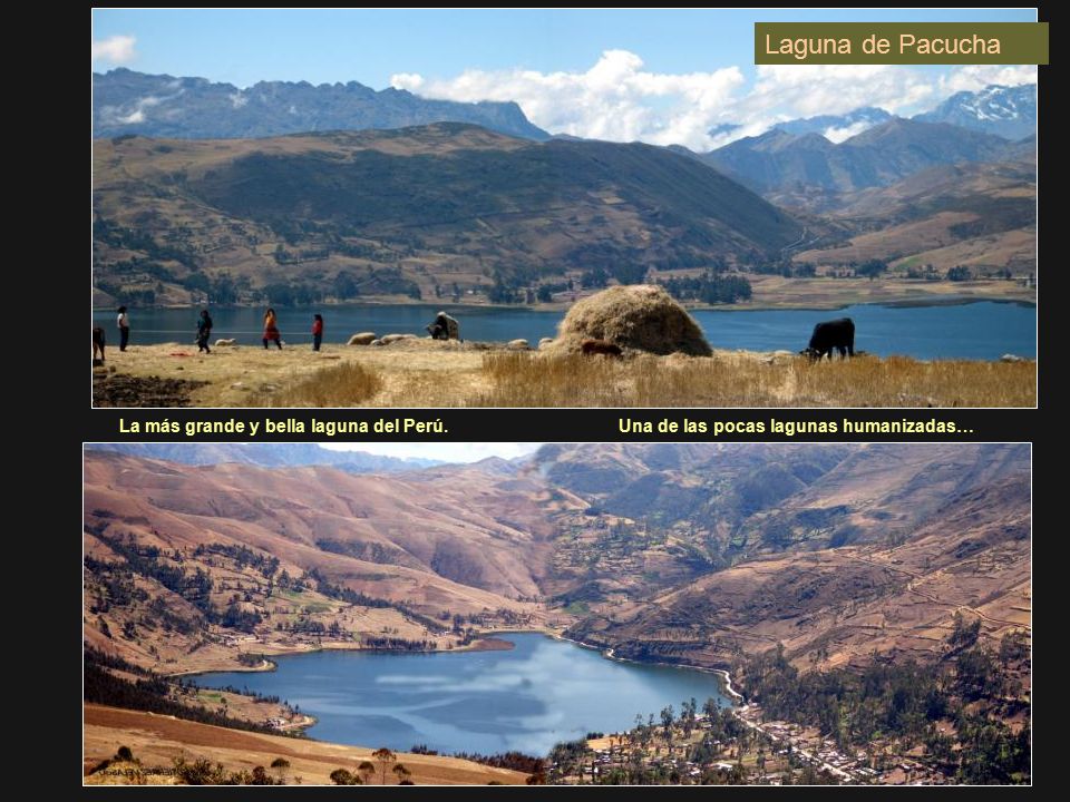 Laguna de Pacucha La más grande y bella laguna del Perú.