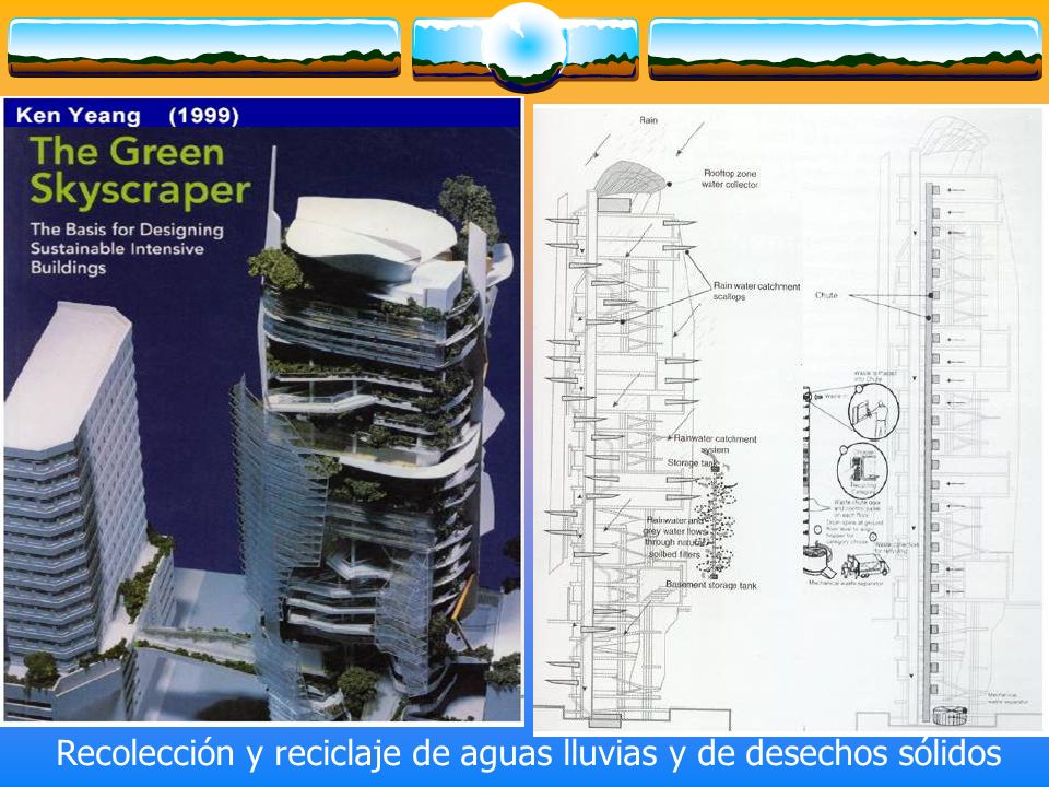 Recolección y reciclaje de aguas lluvias y de desechos sólidos