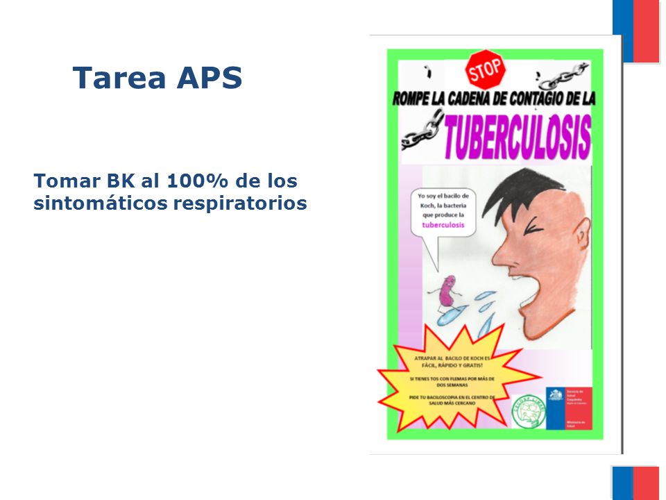 Tarea APS Tomar BK al 100% de los sintomáticos respiratorios