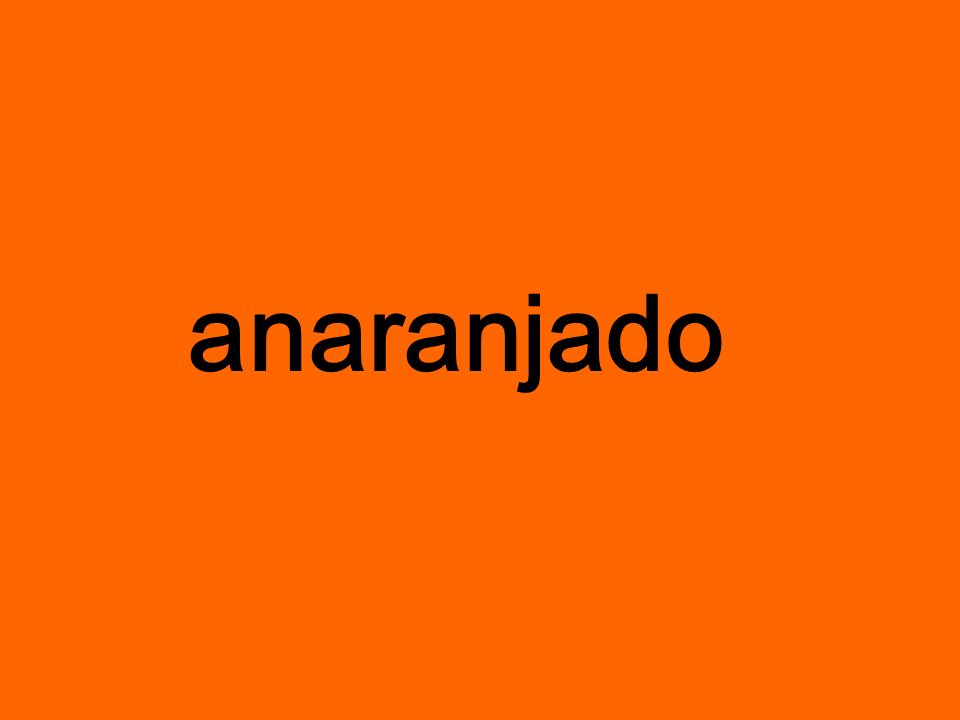 anaranjado