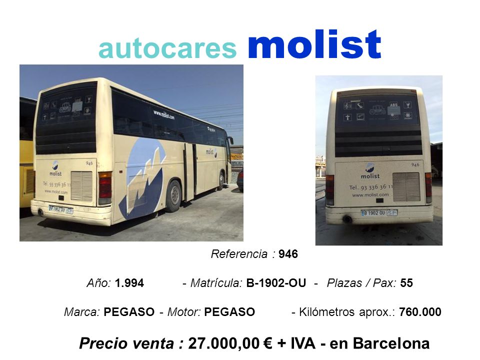 Precio venta : ,00 € + IVA - en Barcelona